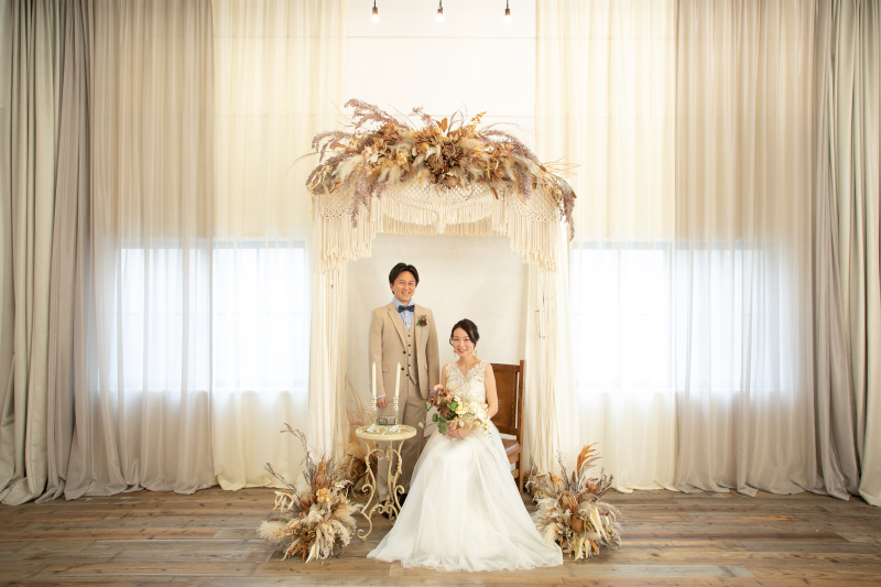 あたたかみと柔らかさのあるスタジオで。