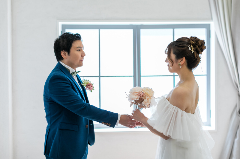 お持ち込みのブーケ