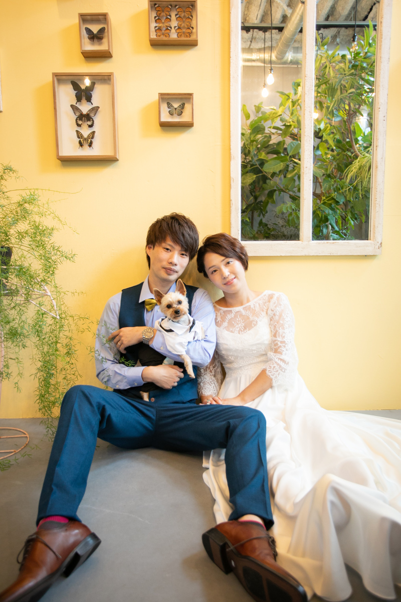 衣装もお二人らしく