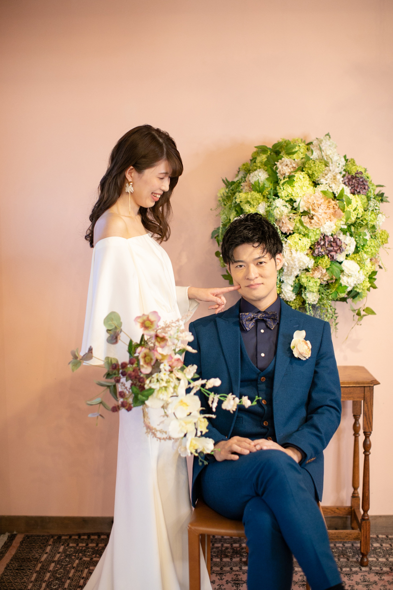 ほっぺをつんっ!