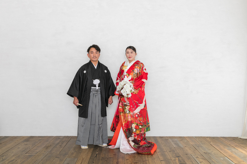 ご新婦様も合流してフォーマルなショット