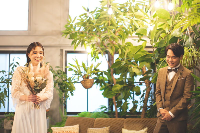 優しい新郎さん