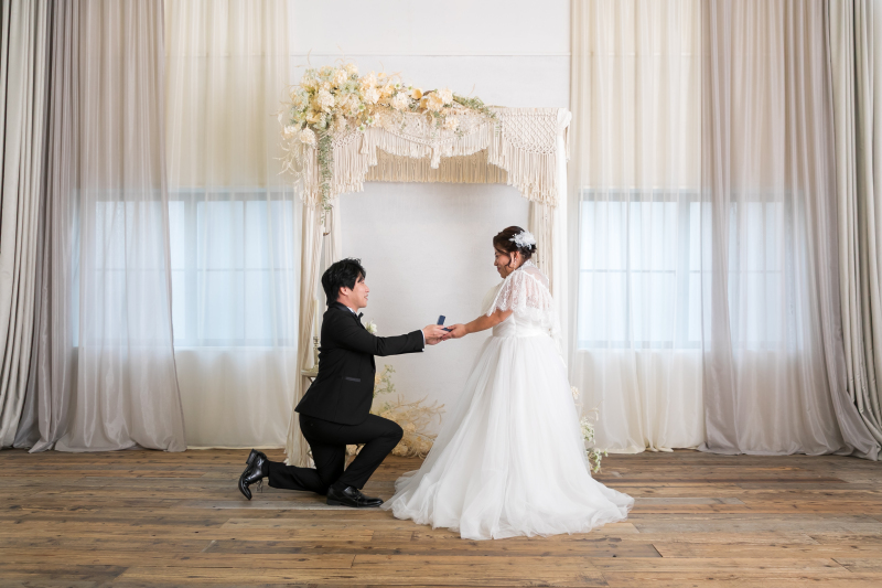 プロポーズのシーン