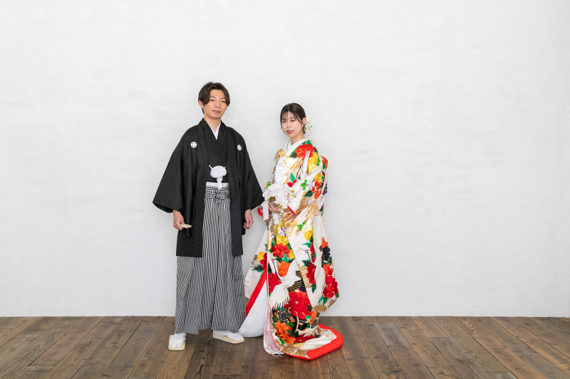 お支度が終わって新婦様合流