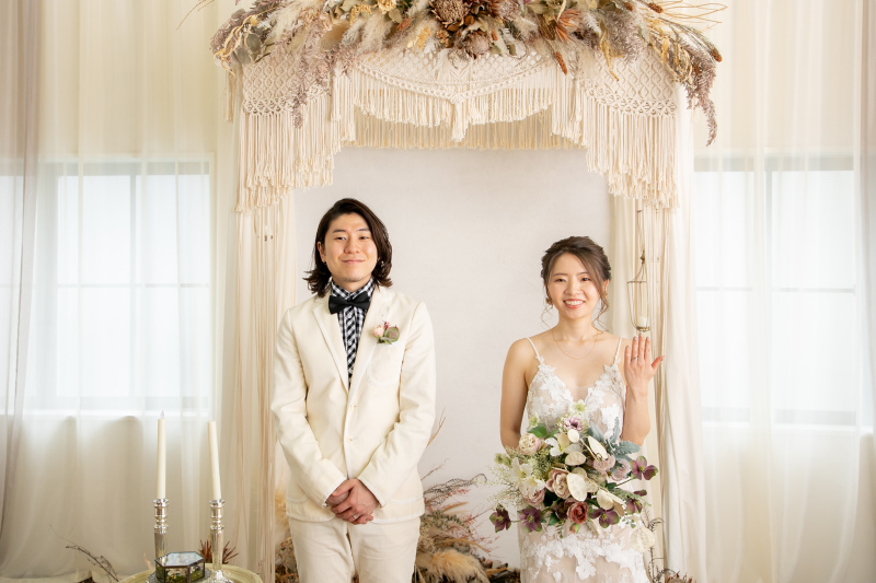 次は、ご新郎さまもスタイルチェンジ！！