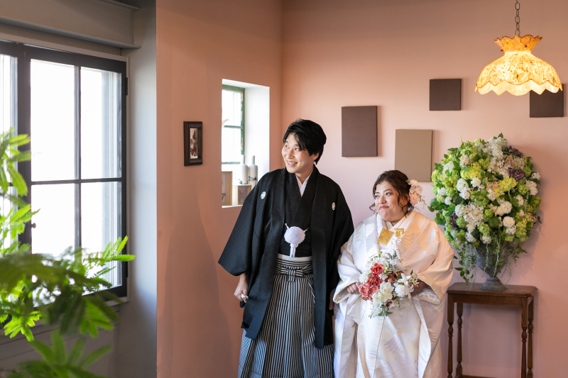 二人で楽しく撮影