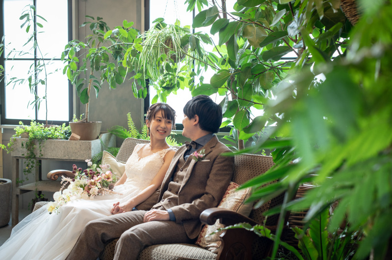 グリーンの中で