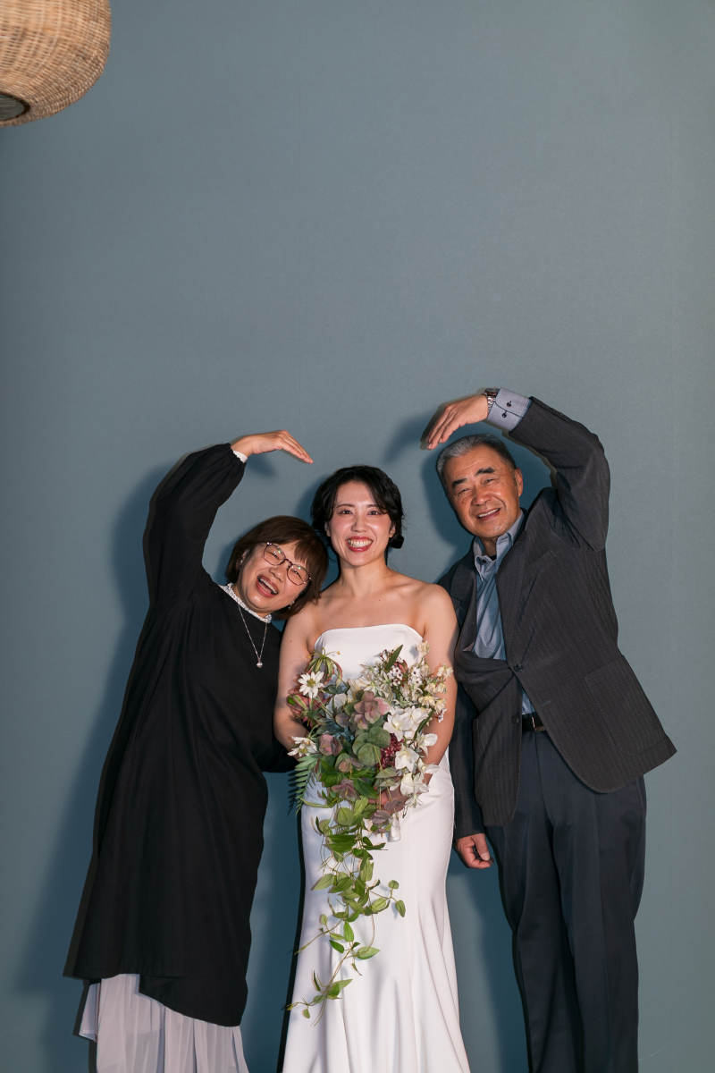 ご新婦様ご家族ショット