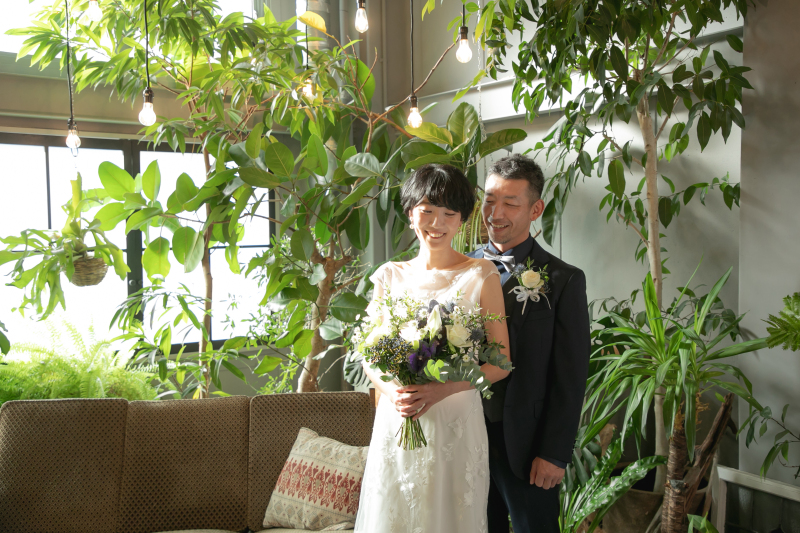 ふたりの思い出をあたたかい空間の中で。