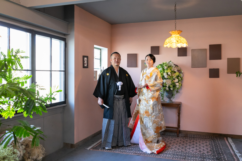 新婦様も合流してフォーマルショット