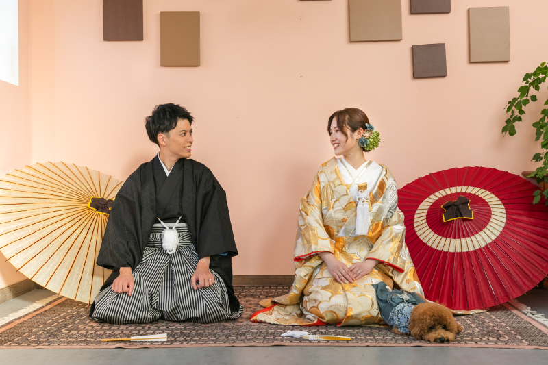 みんなで座ってハイポーズ