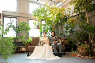 個性溢れるユニークなお二人と、お洒落な撮影タイム！！