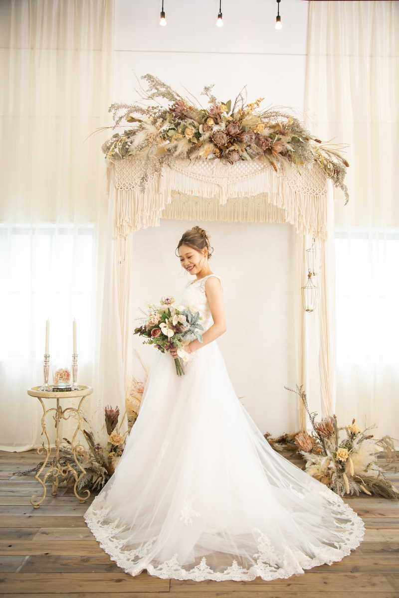 新婦さんの1ショット