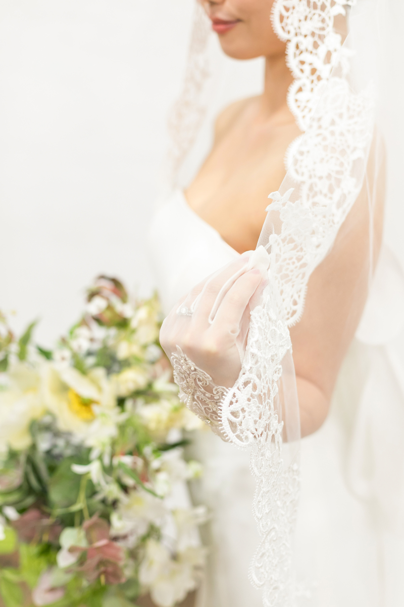 ご新婦様のお手元ショット。