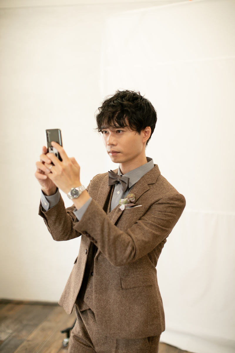 目が本気ですね!