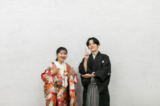 ユーモアあふれる撮影