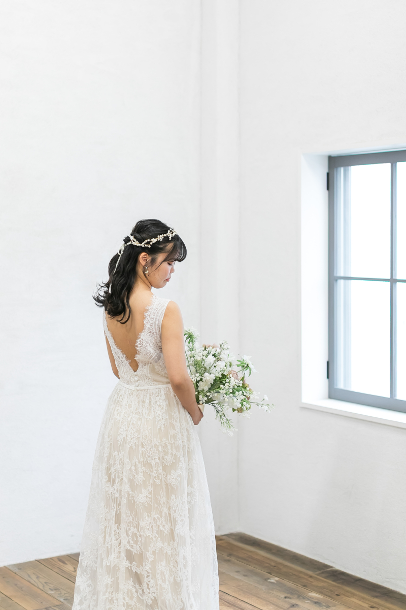 ご新婦様のソロショットからスタート