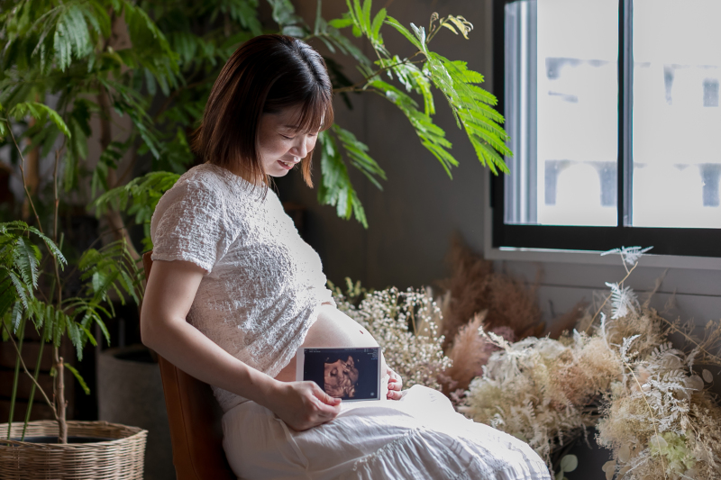 エコー写真を添えて