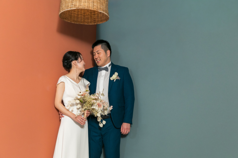 二人で見つめ合い