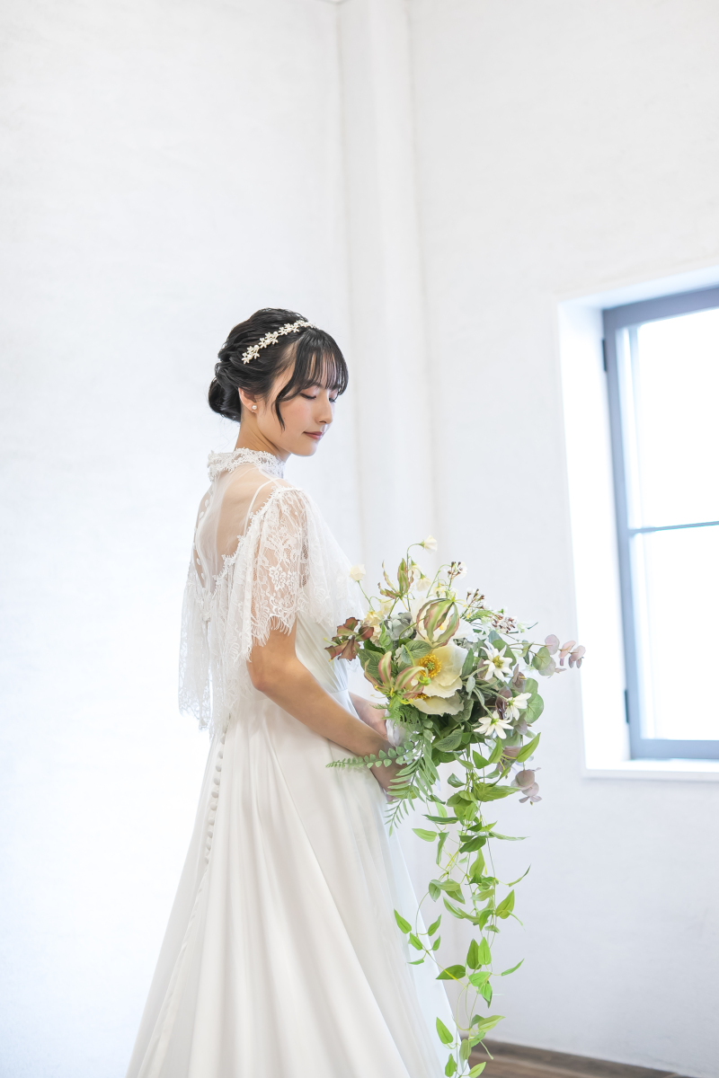 ドレスでソロショット