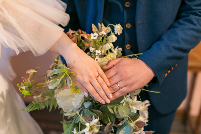 最後はお手元ショット