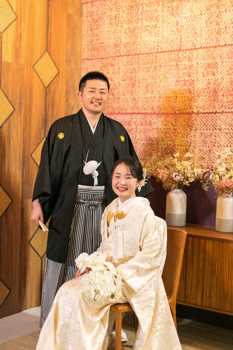 シンプルに目線をもらったショット