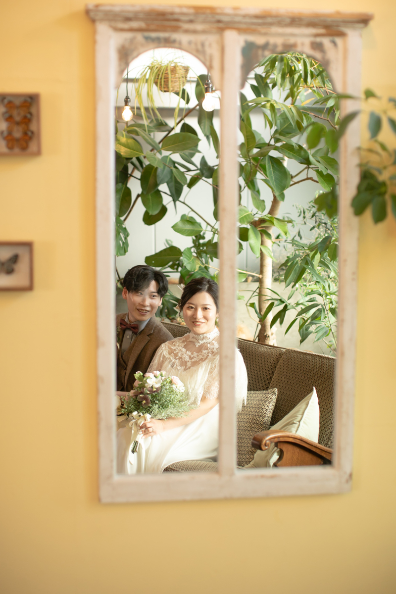 鏡の向こうには♡