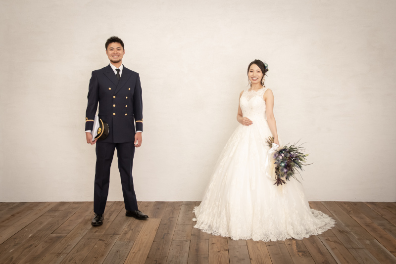 結婚式前撮り:衣装お持ち込み