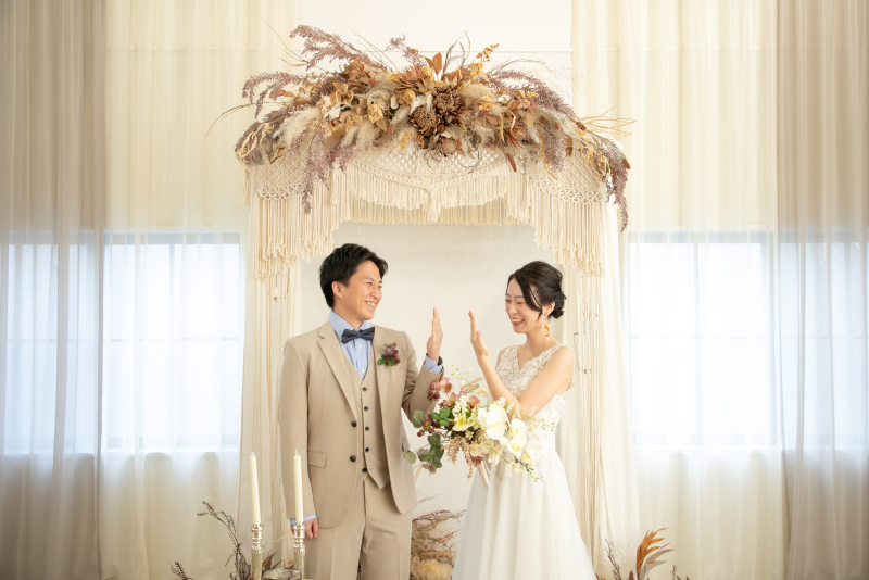 「私たち結婚しました!」