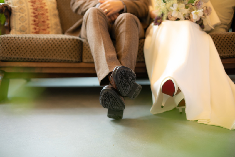 足元もオシャレに