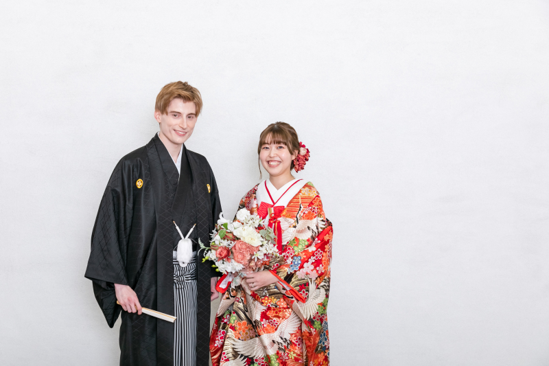 撮影開始から全力笑顔