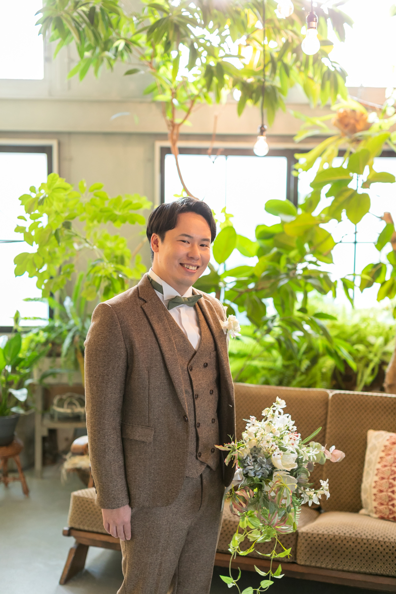 ご新郎様も素敵なソロ