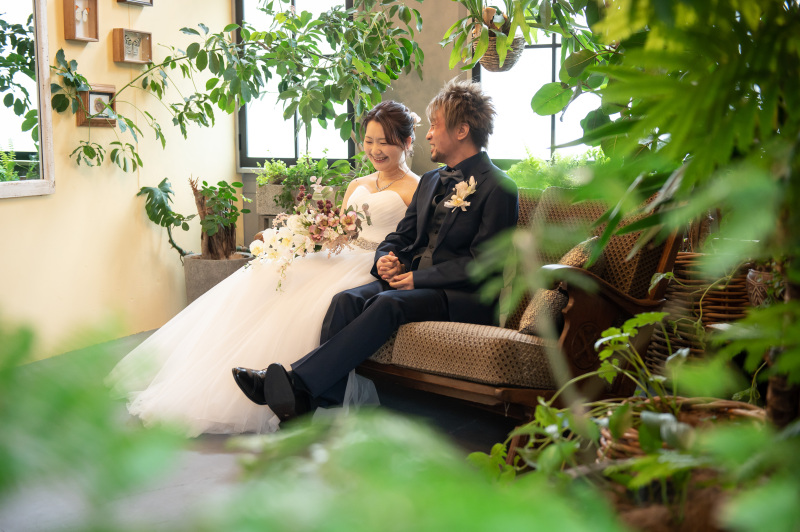 お二人のリラックス写真も