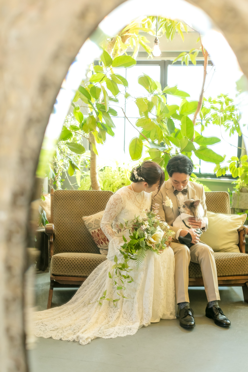 GREEN STUDIO_ペットと一緒に撮影できる