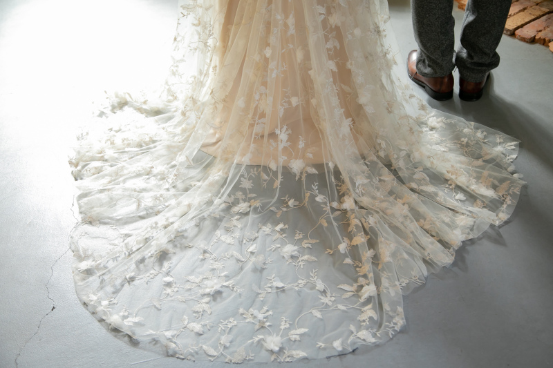 ドレスの追加料金なし