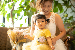 お子様ヘアセット