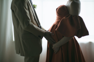 マタニティフォト風撮影