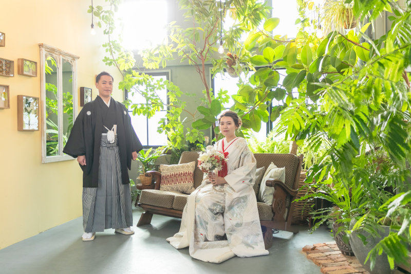 GREEN STUDIO_ガーデンで撮影できる