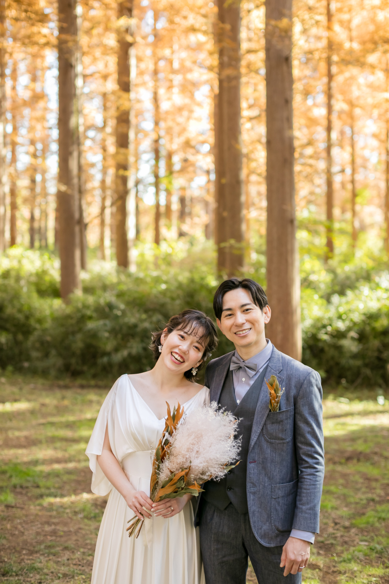 メタセコイヤに囲まれて