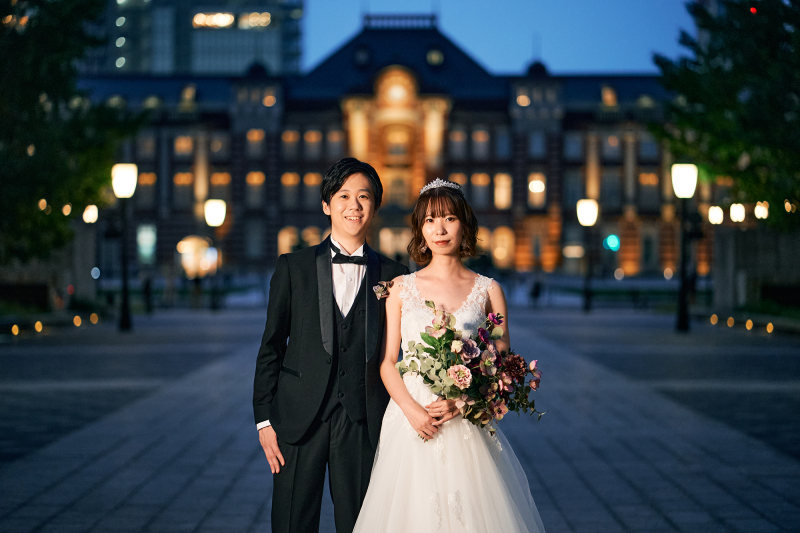 【東京駅ロケーションプラン】キャンペーン中3万円OFF！人気の東京駅で、プレミアムなロケーションフォト！【衣装ランクアップなし】