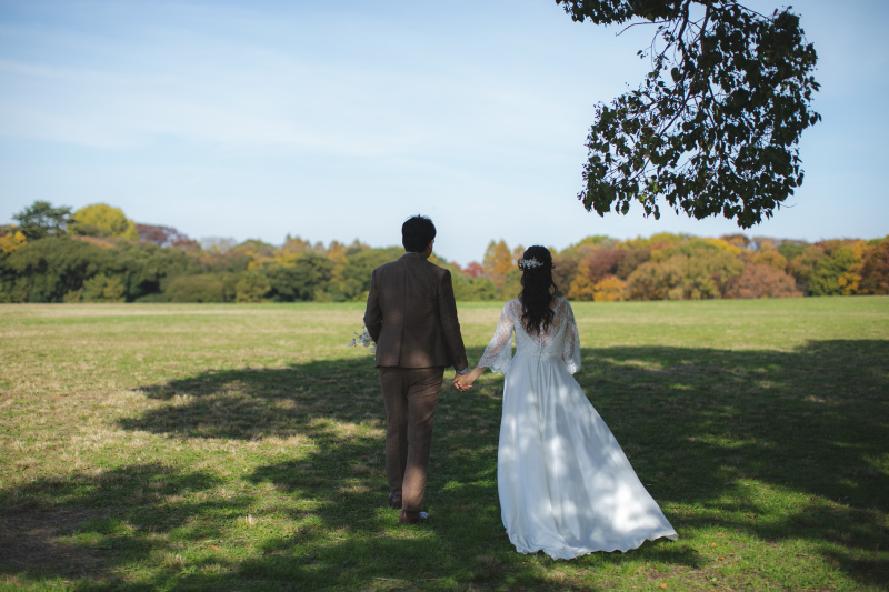 【水元公園ロケーションプラン＋20Pアルバム】キャンペーン中3万円オフ！ナチュラルな雰囲気がお好きな方へ【衣装ランクアップなし】