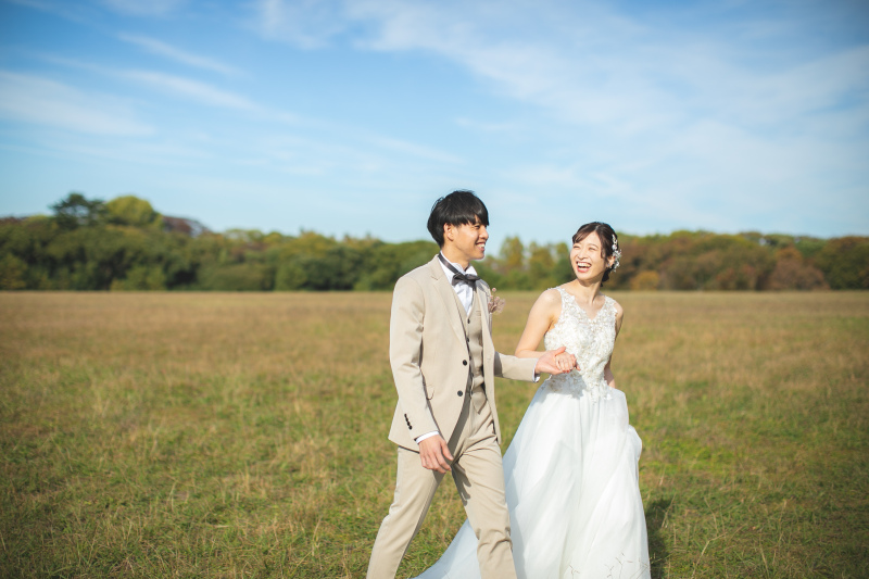 【水元公園ロケーションプラン】キャンペーン中3万円オフ！自然豊かな水元公園でナチュラルロケーションフォト【衣装ランクアップなし】