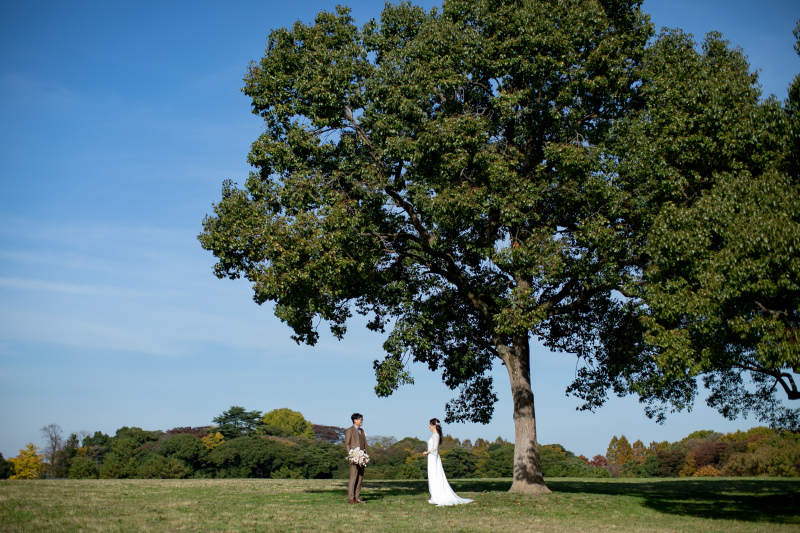【水元公園ロケーションプラン＋20Pアルバム】キャンペーン中3万円オフ！ナチュラルな雰囲気がお好きな方へ【衣装ランクアップなし】