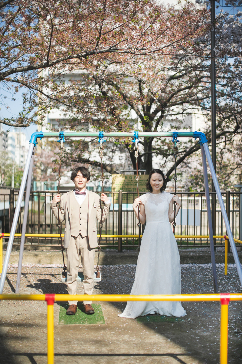 【桜ロケーションプラン】特典付き￥192,800&rarr;￥162,800。100カットデータ付きプラン【衣装選び放題】