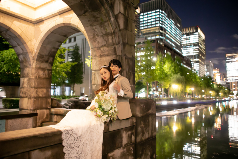 【東京駅ロケーションプラン＋20Pアルバム】キャンペーン中3万円オフ！東京駅でプレミアムなロケーション【衣装ランクアップなし】
