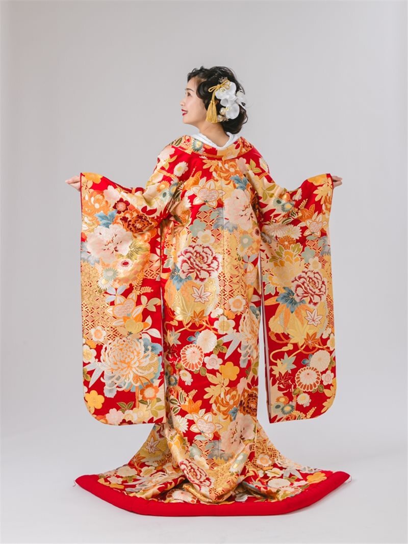 桃山花灯り(赤)