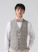 WTB1V＜ｸﾞﾚﾝﾁｪｯｸGR&times;GRY＞(ﾍﾞｽﾄ)/AL 