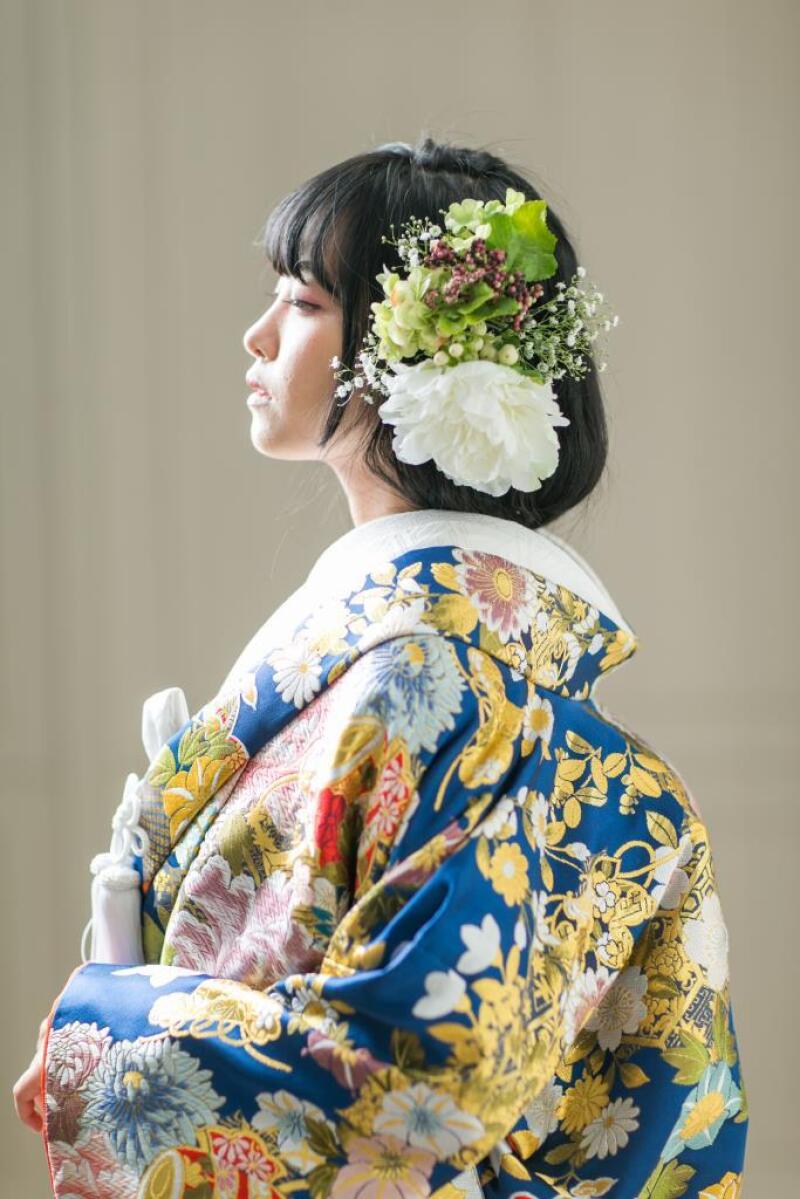 吉祥慶香の宴(紺) 