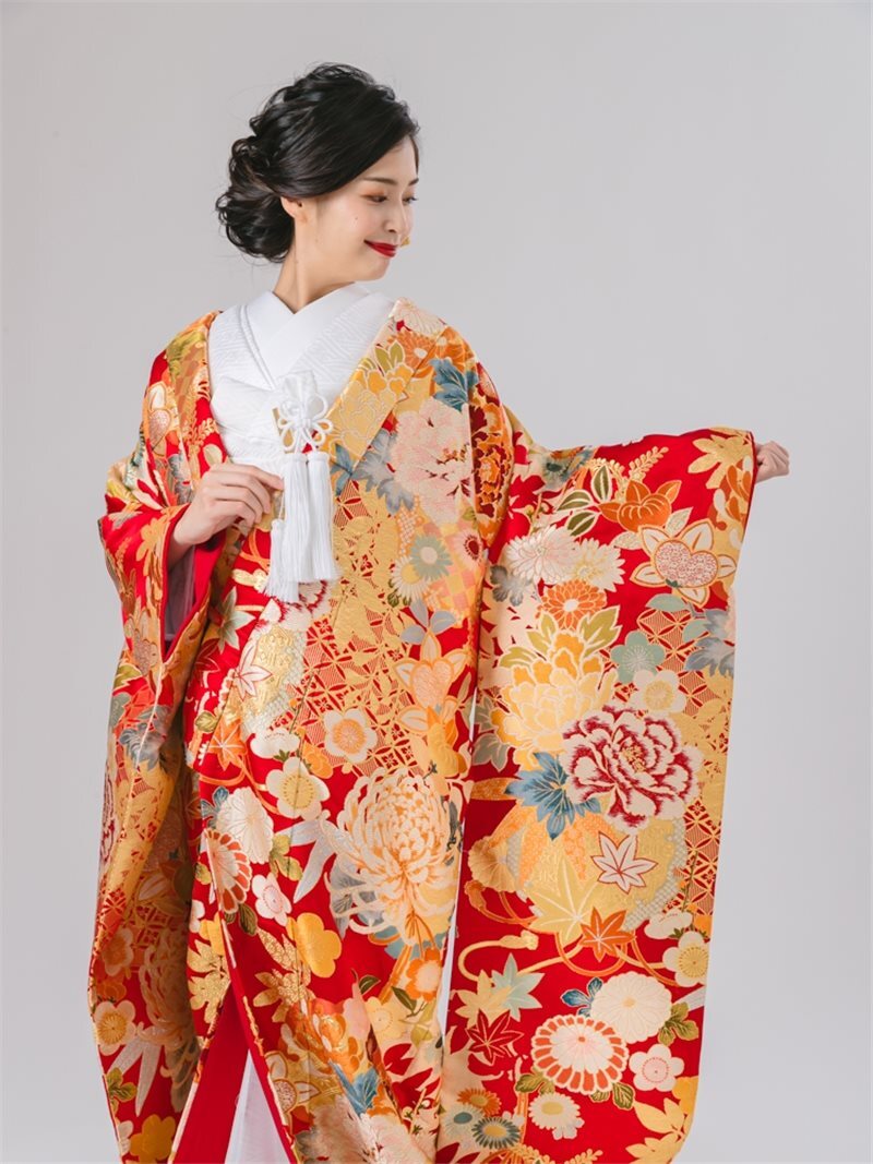 桃山花灯り(赤)