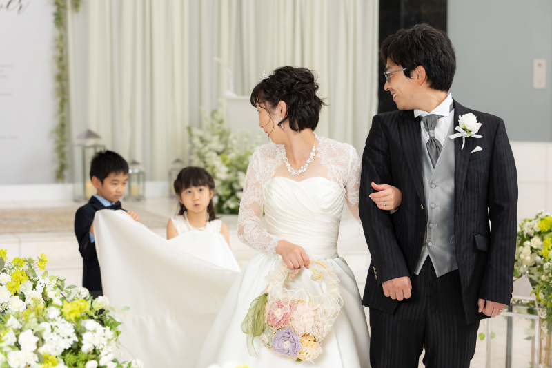 結婚式のように